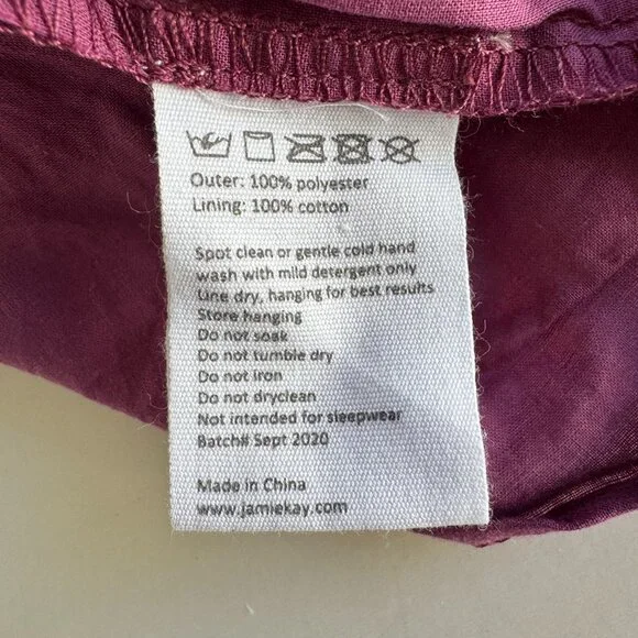 Jamie Kay Tutu Skirt | Plum Velvet Bow | Layered Tulle | 2Y | GUC - Picture 3 of 4